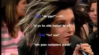 Bill Kaulitz-Llamada divertida Subtitulos en español