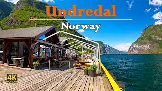 Undredal In Norway 🇳🇴 | Scenic Walk In Stunning 4k