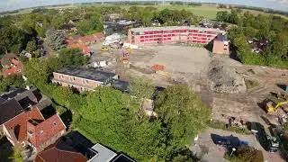 Loppersum vanuit de lucht