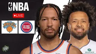 🔴 LIVE: NEW YORK KNICKS vs DETROIT PISTONS | NBA | PLAY BY PLAY | SCOREBOARD
