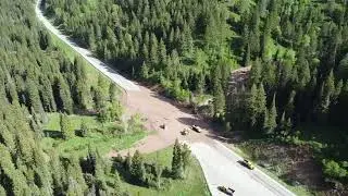 Mudslide on Highway 22
