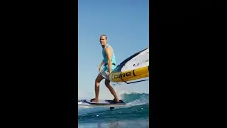 Epic Wingfoiling Session with @willow.surfs, @fabianmoser_, and @dylan_wichmann in Mauritius! 🌊