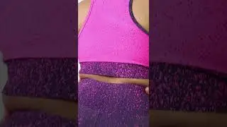Conjunto Top e Cal&ccedil;a Legging Feminina Zero Transpar&ecirc;ncia Degrad&ecirc; Academia Esportivo