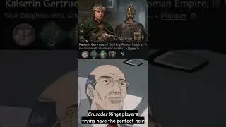 CK3 player be like : 