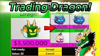 What People TRADE For DRAGON? Trading Dragon In Bloxfruits! *UPDATED*