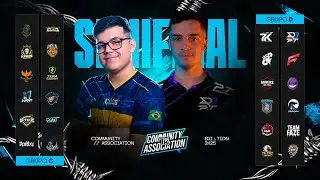 SEMI FINAL LIGA TK COMMUNITY SEASON 3- GRUPO A e B -  Free Fire ao vivo