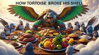 How Tortoise Broke His Shell  x bedtime stories,  x story for kids, teenagers and adults