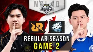 RRQ vs EVOS 🔥 GAME 2 | MPL ID SEASON 18 | REGULAR SEASON