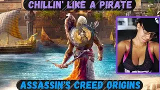 Chillin' like a Pirate | AC Origins Gameplay