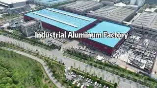 LANGLE aluminum profile factory company introduction#aluminumextrusion #Custommachining #machine