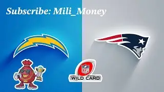 NFL Playoffs AFC Wild Card Chargers Vs Patriots Sunday Night Football Game Madden 26 Simulation