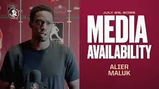 FSU Basketball | C Alier Maluk Media Availability