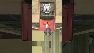 Esto Pasa al Caer Sobre un Coche al Borde de un Edificio en Todos los GTA