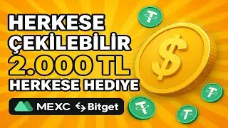 45 USDT Dağıtımı: Mexc ve Bitget ile Nasıl &Uuml;cretsiz Kripto Para Alınır?