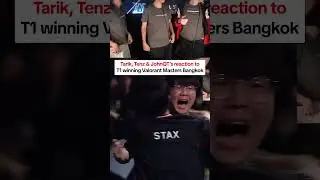 Tarik, TenZ, JohnQT reacting to T1 winning Valorant Master Bangkok.