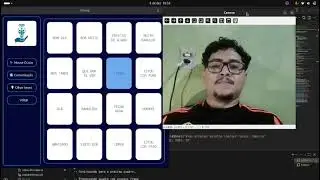 Interface grŕafica de sele&ccedil;&atilde;o de cards via piscadas