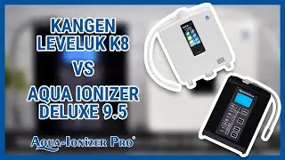 Kangen Leveluk Enagic K8 vs. Aqua Ionizer Deluxe 9.5 | Water Ionizer | Compare ORP, pH, and Hydrogen