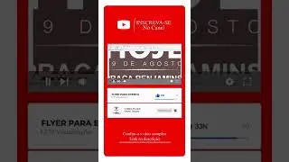 RECRIANDO FLYER PARA EVENTO NO COREL DRAW #shorts