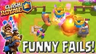 РЖАЧНЫЕ МОМЕНТЫ В Clash Royale - FUNNY MOMENTS MONTAGE #5
