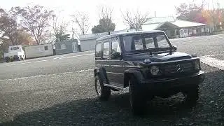 タミヤRC メルセデスベンツG500を組み立て走らせる。