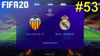 FIFA 20 - Real Madrid Career Mode #53: Valencia CF (Return Match)