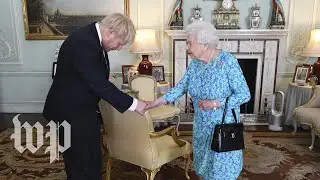 Protesters, the Queen and hecklers. Here's how Britain's transition of power unfolded.