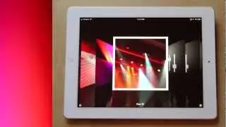 Luminair for iPad v2 - Gestures controlling DMX lighting