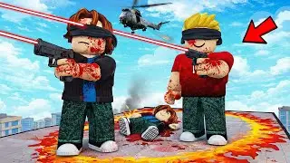 ROBLOX CHOP AND FROSTY PLAY SHOOT IN BLIND TO WIN