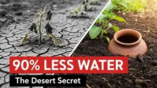 The Watering Method That Uses 90% LESS Water Ancient Desert Technique