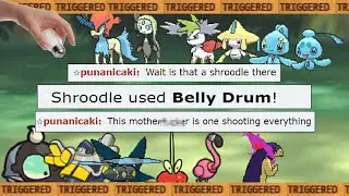 When A Shroodle Sweeps A Super Salty Legendary Spammer On Pokemon Showdown
