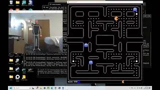 Pacman with Google Mediapipe