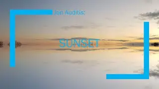 Sunset (one picture edition)