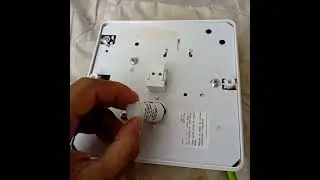 How to replace a GE 2d 16w 2pin fluorescent lamp with a GE  155/500. 4..65w 220.240v starter switch