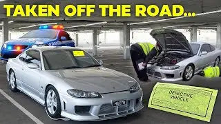 АВСТРАЛИЙСКАЯ ПОЛИЦИЯ УБРАЛА МОЮ SILVIA С ДОРОГ...