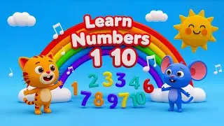 Learn Numbers 1 to 10 | English Counting Song for Kids | Educational Nursery Rhyme #joyjoycartoontv
