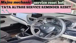 Tata altroz bs6 service reminder reset.🔧🔧 How to altroz service reset 🔧//#majnumechanic #viralvideo 