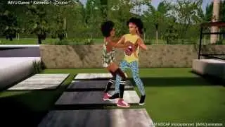 IMVU - Kizomba 1 couple dance - character animation for IMVU 3d Game -- by MocapDancer