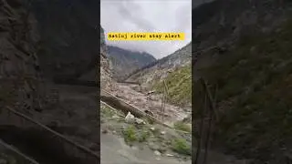 Satluj river Kinnaur Himachal Pradesh #satluj #kinnaur #viral #viralvideo #himachal  #river#flood