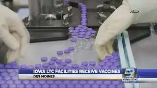 Iowa long-term care facilities start receiving COVID-19 vaccines