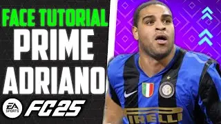How to make ADRIANO in EA FC 25 - Pro Clubs/Career Mode Face Creation