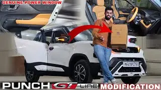 TATA PUNCH GT LINE MODIFICATION WITH GENUINE ACCESSORIES & PREMIUM INTERIOR 📞 98201 87037...!!!