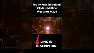 Top 10 Pubs in Ireland  - #3 Matt Molloys Westport Mayo #shorts #loveireland