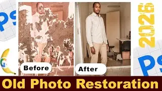 Old Photo Restoration | Photo Ki Quality Adobe photoshop 2026  (Photo Repair Ai Tool | 
