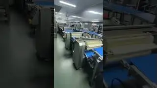 New croissant line is being installed，puff pastry line  #bakerymachines #bakerymachine