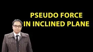 LOM 27 Pseudo force 3 pseudo force in inclined plane
