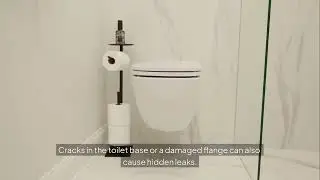 What causes water to leak around the base of a toilet in Arlington, TX?