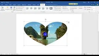 To Crop and Crop a Picture to Shape in word2016