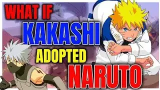 What if Naruto adopted by kakashi #naruto #kakashi #anime 