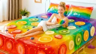 Which Fantasy Bed Would You Choose? 🛏️🦋 Oddly Satisfying AI ASMR | No Talking Dreamcore Sleep Loop