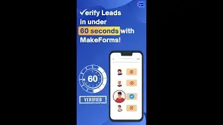 Verify Leads in 1 Minute with MakeForms | Easy Email Verification Tutorial